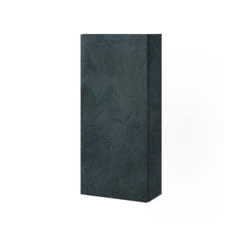 Astra - Mueble alto de melamina azul piedra