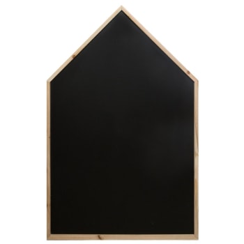Lavagna casetta truciolato nera 116,2x75,3x3cm