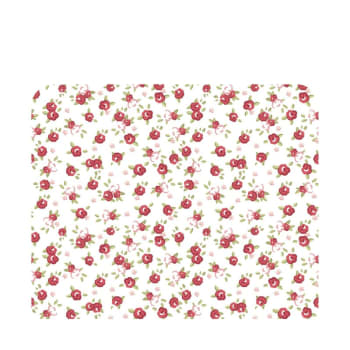 Flores - Testiera per bambini truciolato bianca 110x90x1,6cm