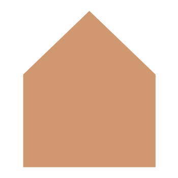 Home - Sticker adesivo in vinile casa marrone