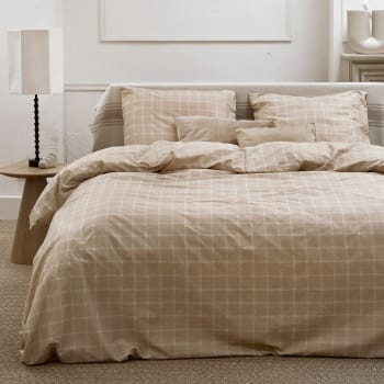 Bettbezug aus Baumwolle 200 x 200 cm, naturel