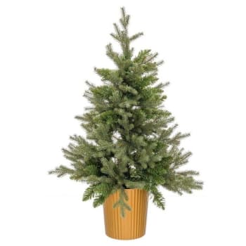 Árbol de Navidad artificial con 345 ramas mixtas verdes de PE
