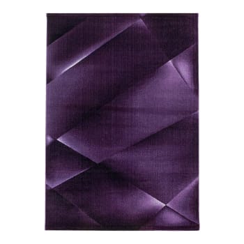 Fauvette - Tapis  design en polypropylène lilas 120x170