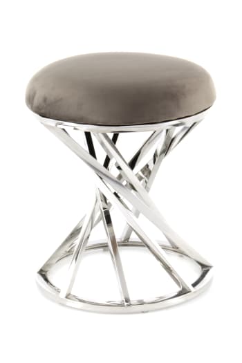Keeeper Sitzhocker Maxi-Hocker Max Kunststoff Light Silver 41x 42 5x33 5 Cm 1090216000 Keeeper