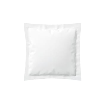 Vexin - Taie d'oreiller coton blanc 65x65 cm