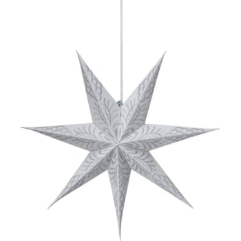 CELESTE - Stern aus Papier Silber 60cm