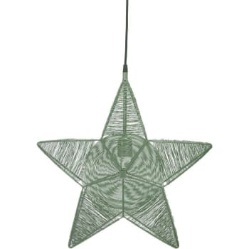 RIGEL - Stern aus Metall grün 50cm