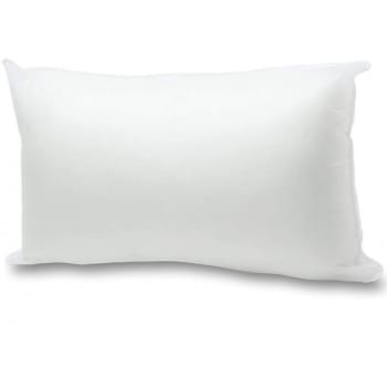 Cuscino imbottito 40x40 cm Bianco Fibre