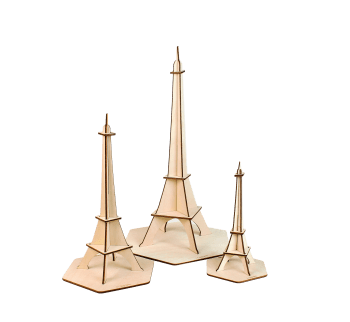 Déco Lumineuse Tour Eiffel 55 Led Blanches Opjet