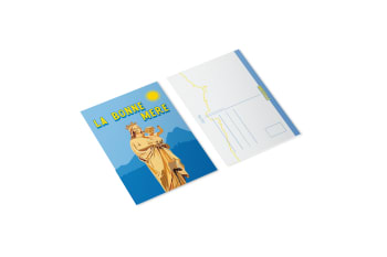 Bonne Mère - Carte postale Marseille 10x15 cm