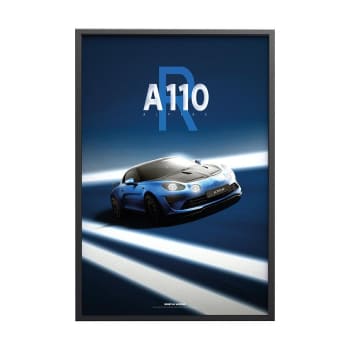 AUTO-MOTO - Affiche Alpine - A110 R 40x60cm