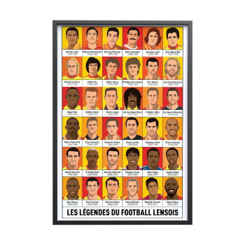 FOOTBALL - Affiche Foot - Les Légendes du Football Lensois
