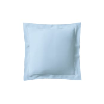 Vexin - Taie d'oreiller coton azur 65x65 cm