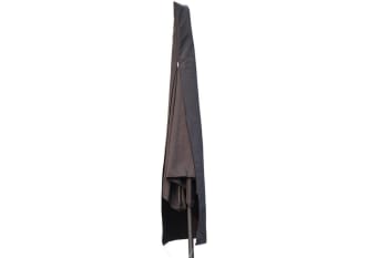 HWC Copertura Protettiva Per Ombrellone Ad Arco, Poliestere Con Cerniera, 3,5x3,5 M, Blu - 4