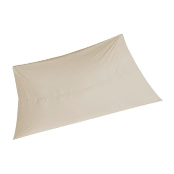 Voile d'ombrage rectangle 2x3m Beige