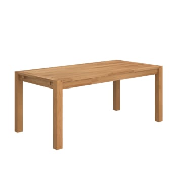 [luminescence - Table repas rectangulaire en bois finition Chêne huilé