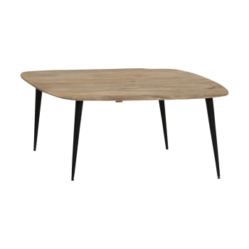 Aimée - Table basse en bois marron 107 cm