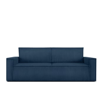Pet Brands Dream Paws Star Schlafsofa Für Hunde – Klein, Marineblau Mit Goldenem Sternmuster | Stilvolles Hundebett