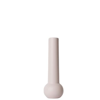 GLOW - Kerzenhalter Cone aus Buchenholz , H25cm, Rosa