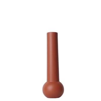 GLOW - Kerzenhalter Cone aus Buchenholz , H25cm, Terra