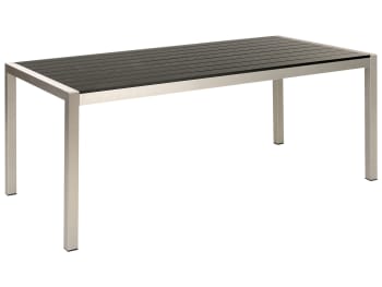 Table d'extérieur Mercurio, Table rectangulaire, Table de jardin