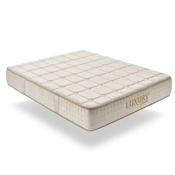 Matelas 140x190 cm Premium - epaisseur 30 cm - Mousse à mémoire de Forme + Blue Latex - Soutien
