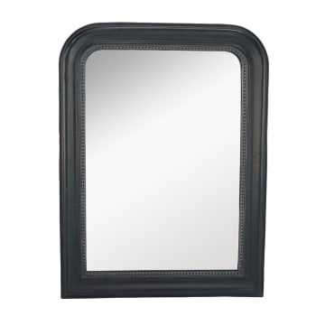 Miroir trumeau noir charbon 40 x 53 cm