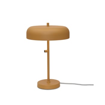Porto - Lampe de table en m√©tal moutarde, h. 45cm