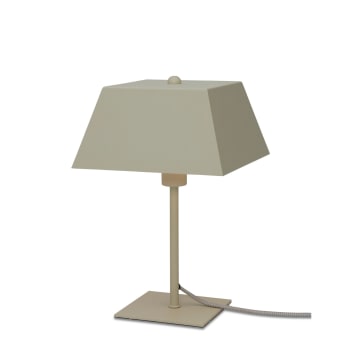 Perth - Lampe de table en m√©tal vert clair, h. 31cm