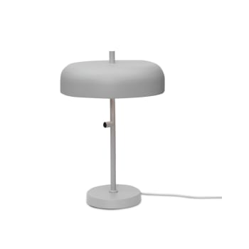 Porto - Lampe de table en m√©tal gris clair, h. 45cm
