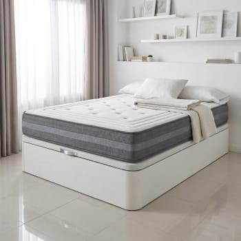 Sleephome Materasso Molle Insacchettate 22 cm Singolo 80x190 Niveo | Dispositivo Medico Ortopedico Ergonomico | 100% Made in Italy | Anallergico e Antibatterico | Antiacaro e Traspirante