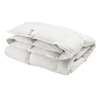 Carla - Couette 4 saisons en duvet et percale bio 140 x 200 cm