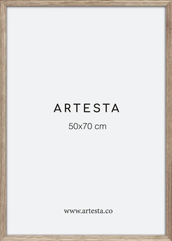 ARTESTA - Marco de madera color roble 50x70cm