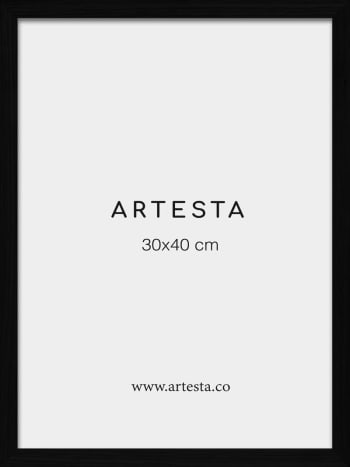 ARTESTA - Marco de madera negro 30x40cm