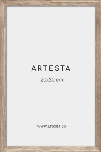 ARTESTA - Marco de madera color roble 20x30cm