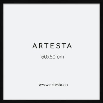 ARTESTA - Bilderrahmen 50x50cm Schwarz