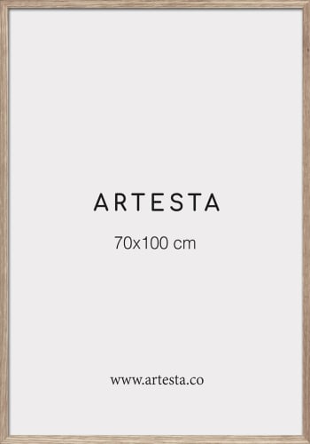 ARTESTA - Marco de madera color roble 70x100cm