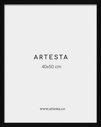 ARTESTA - Marco de madera negro 40x50cm