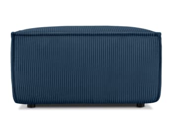 NAPI - Sitzpouf gefederte Sitzfläche, blau