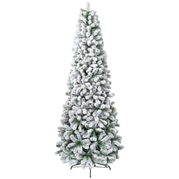 Albero di natale Slim con Led in PVC di Altissima Qualità 270 cm KENTUCKY