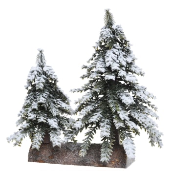 Albero di Natale Picea con tronco lungo in PE 162 cm PINO WEST