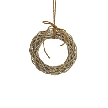 Ghirlanda Natalizia Con Luci LED - Corona Elfi Natale 50x30cm Per Porta, Camino, Finestra - Foto 12