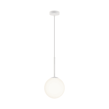 Lampada da soffitto con 2 faretti orientabili in metallo bianco DERA