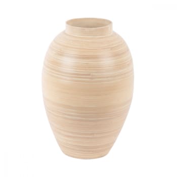 Vase en bambou H32cm