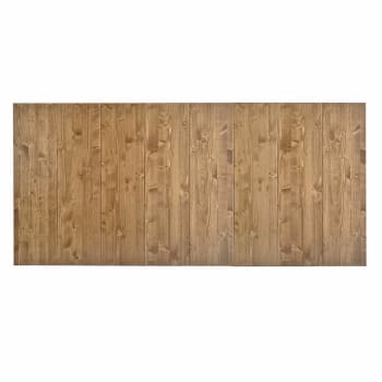 Arties - Cabecero de cama de madera maciza en tono roble 200x75cm