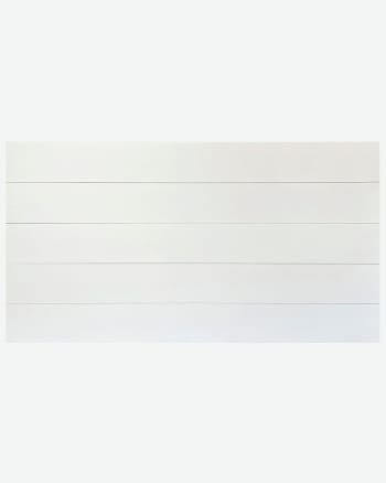 Arties - Cabecero de cama de madera maciza en tono blanco 180x75cm