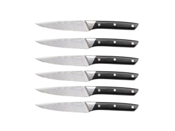 Set 5 couteaux de cuisine et support magnétique Livoo Objectif