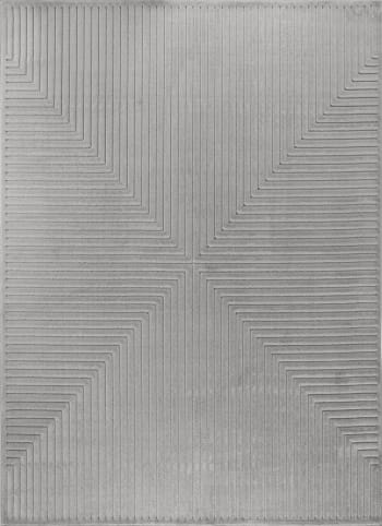Moderner Skandinavischer Teppich für Innen-/Außenbereich Grau 200x275 Emiko  | Maisons du Monde