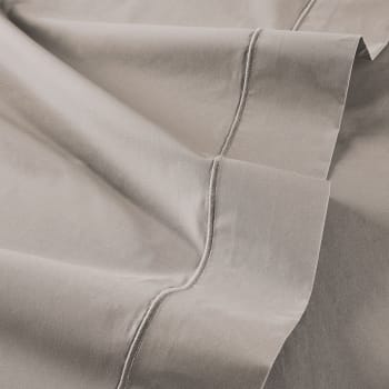 Drap plat Coton Blanc 270x310 cm - DODO STUDIO