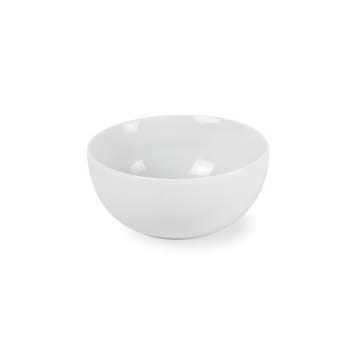 SALADIER EN PORCELAINE À RAYURES Noir : Vaisselle